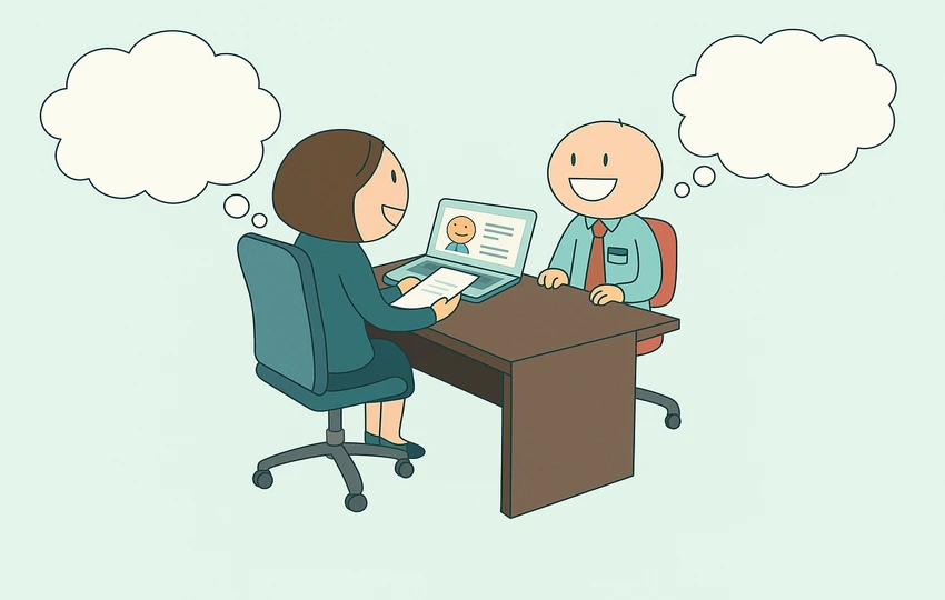 Business verification review conversation.